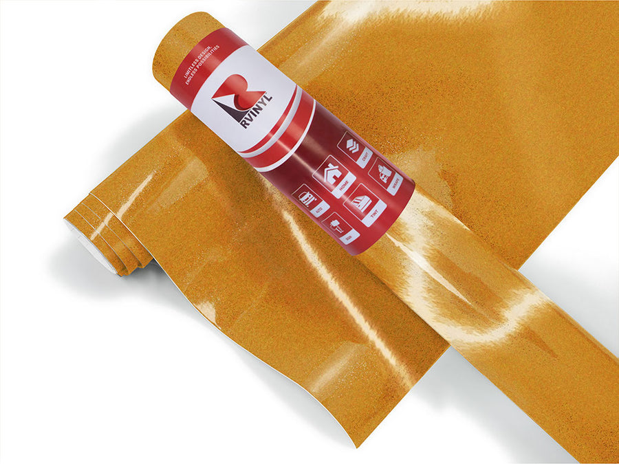 Yellow Reflective Craft Vinyl Roll