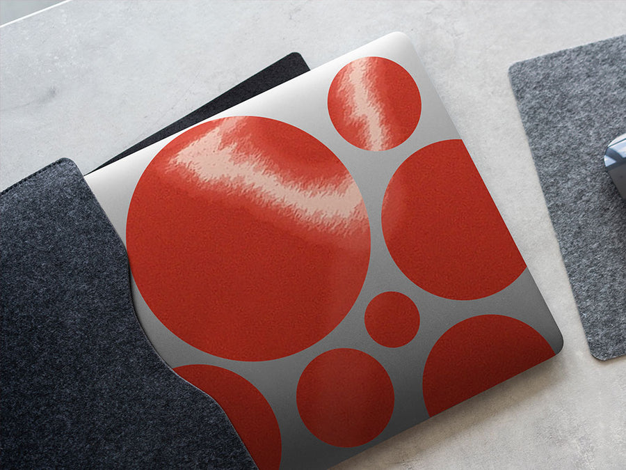 Red Reflective DIY Laptop Stickers
