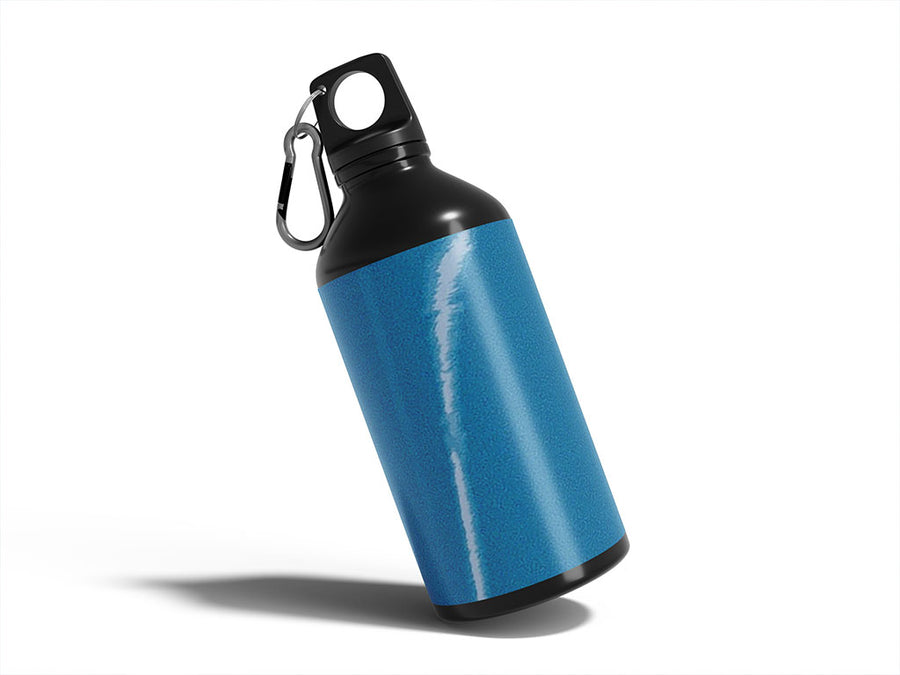 Light Blue Reflective Water Bottle DIY Stickers