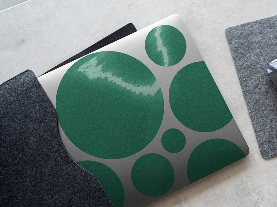Green Reflective DIY Laptop Stickers