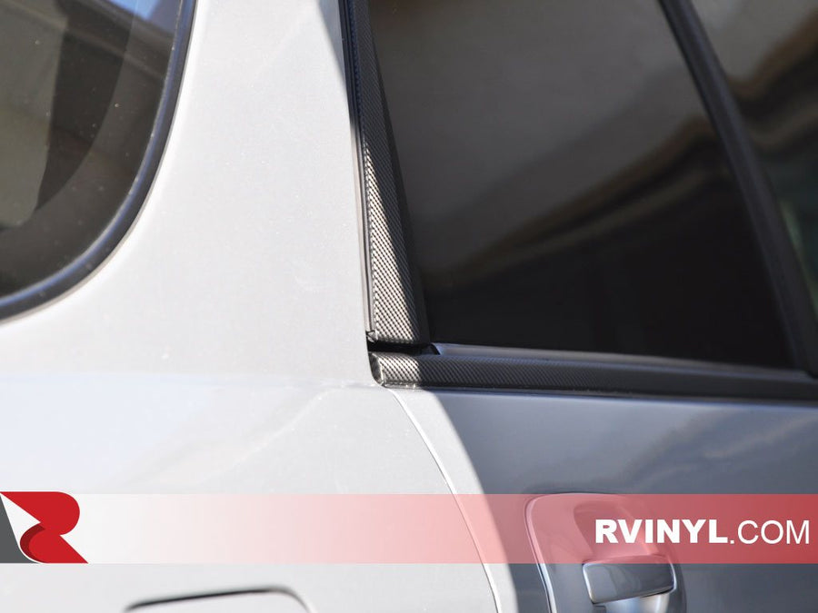 3M™ Series 1080 Black Carbon Fiber Wraps - Chrome Deletes