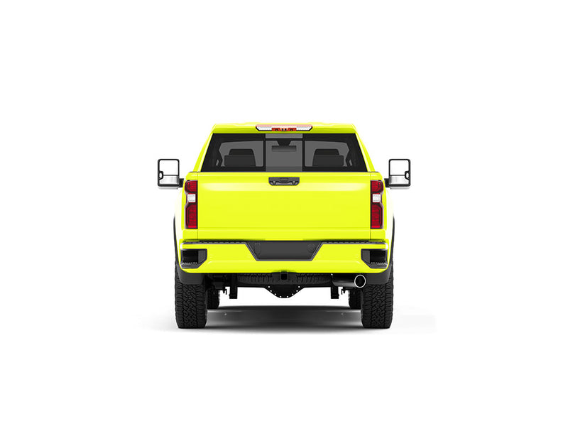 3M 1080 Satin Neon Fluorescent Yellow Truck Vinyl Wraps
