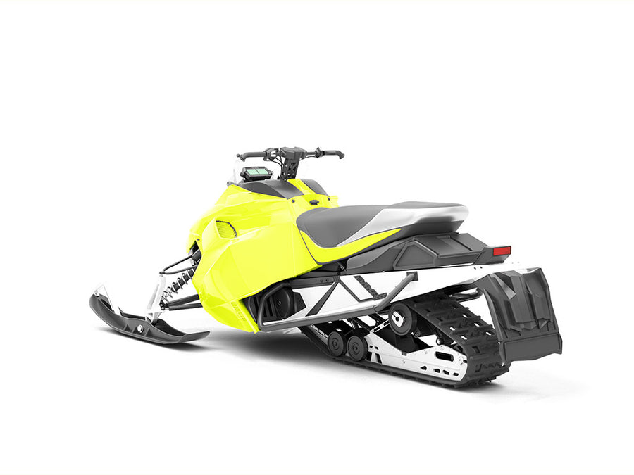 3M 1080 Satin Neon Fluorescent Yellow Snowmobile Vinyl Wraps