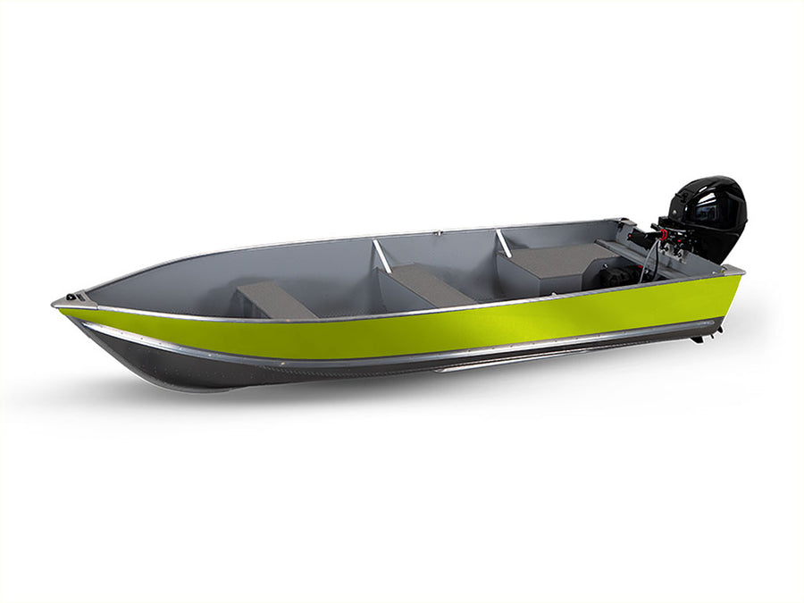 3M 1080 Satin Neon Fluorescent Yellow Pontoon Vinyl Film Wraps