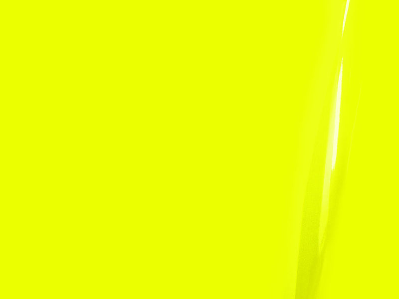 3M 1080 Satin Neon Fluorescent Yellow Truck Camper Wrap Color Swatch