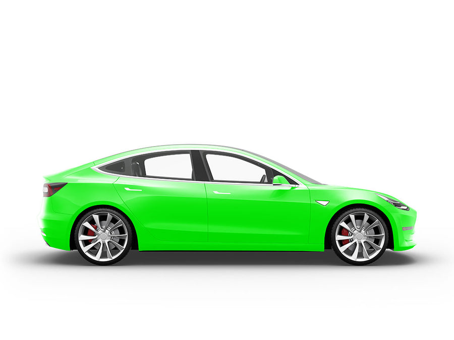 3M 1080 Satin Neon Fluorescent Green Do-It-Yourself Car Wraps