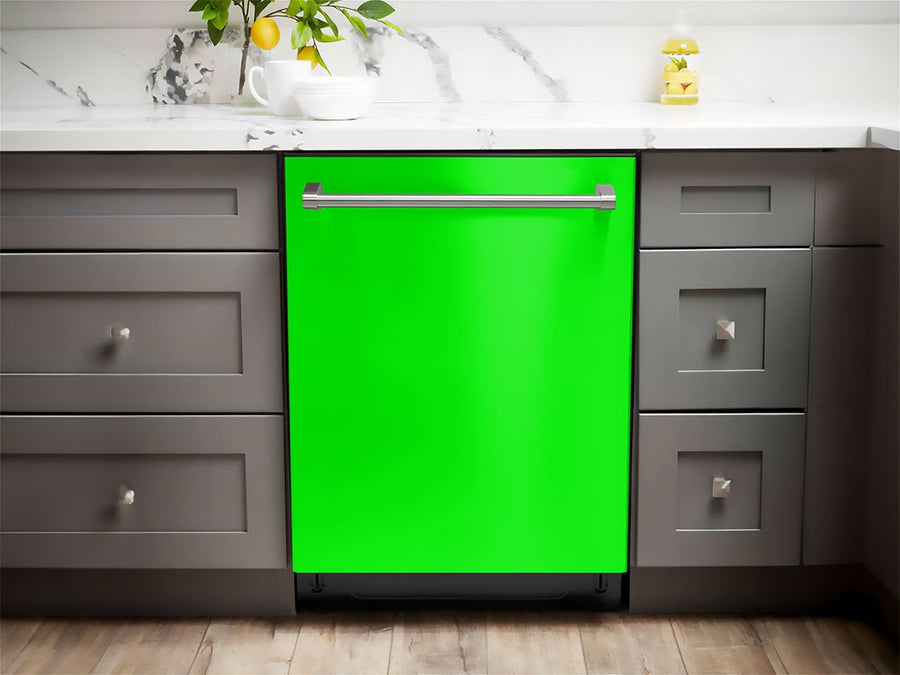 3M™ 1080 Satin Neon Fluorescent Green Dishwasher Wraps
