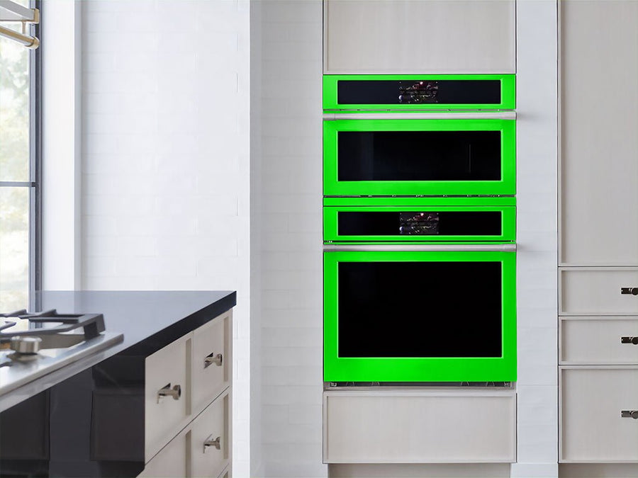 3M 1080 Satin Neon Fluorescent Green DIY Built-In Oven Wraps