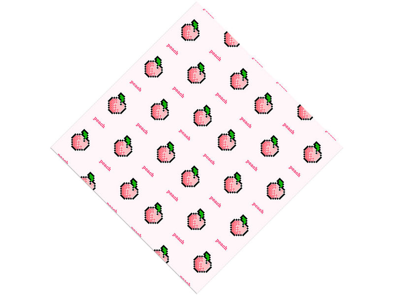 8-Bit Bites Fruit Vinyl Wrap Pattern