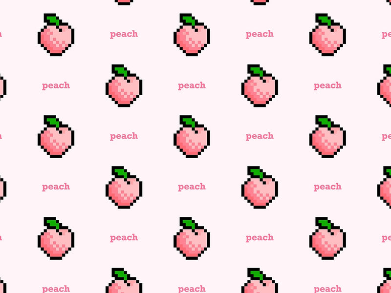 8-Bit Bites Fruit Vinyl Wrap Pattern~Rwraps Series 914 Digitally Printed Vinyl Wrap~0