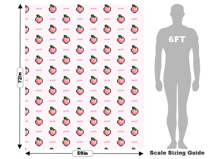 8-Bit Bites Fruit Vehicle Wrap Scale~Rwraps Series 914 8-Bit Bites Fruit Measurements~1