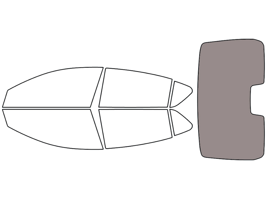Rear Windshield - 50%