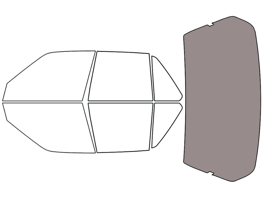 Rear Windshield - 50%