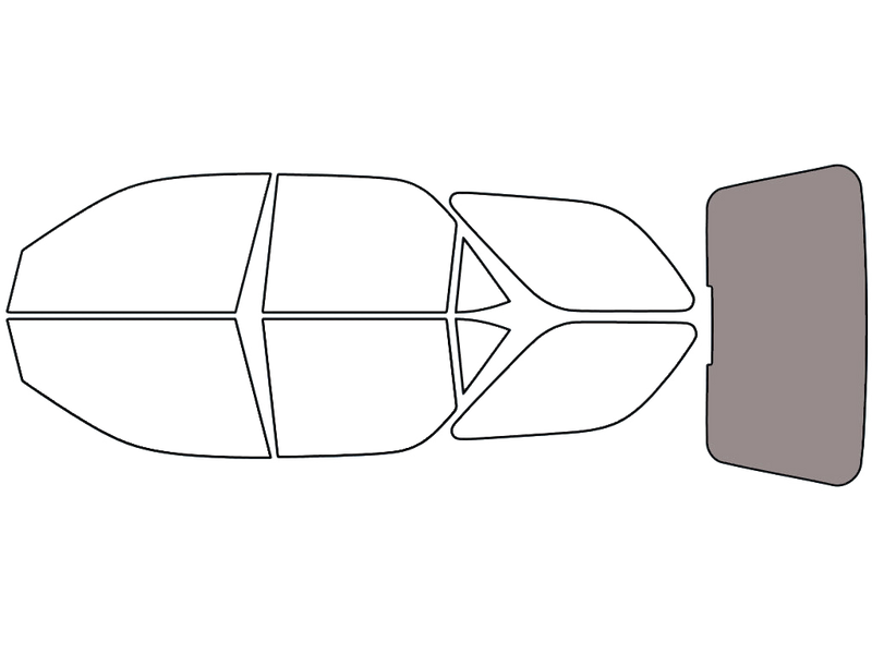 Rear Windshield - 50%