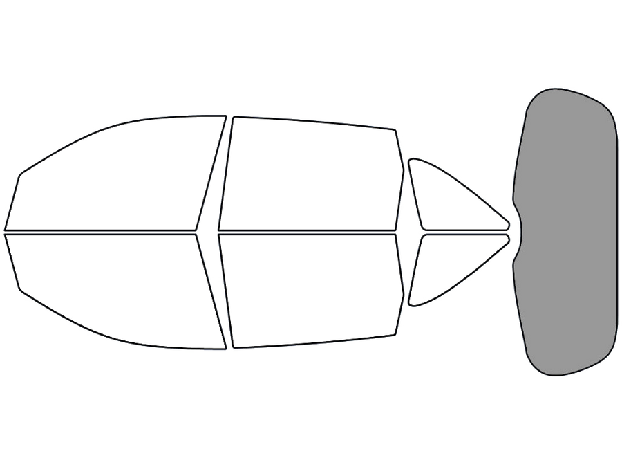 Rear Windshield - 50%