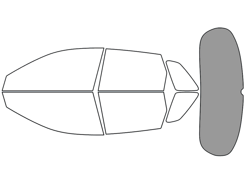 Rear Windshield - 50%