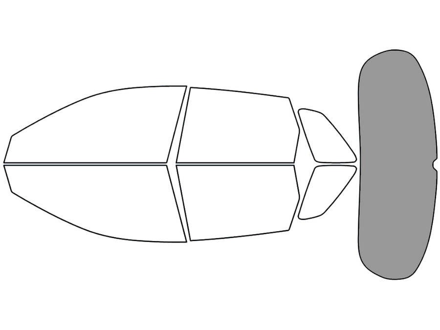 Rear Windshield - 50%