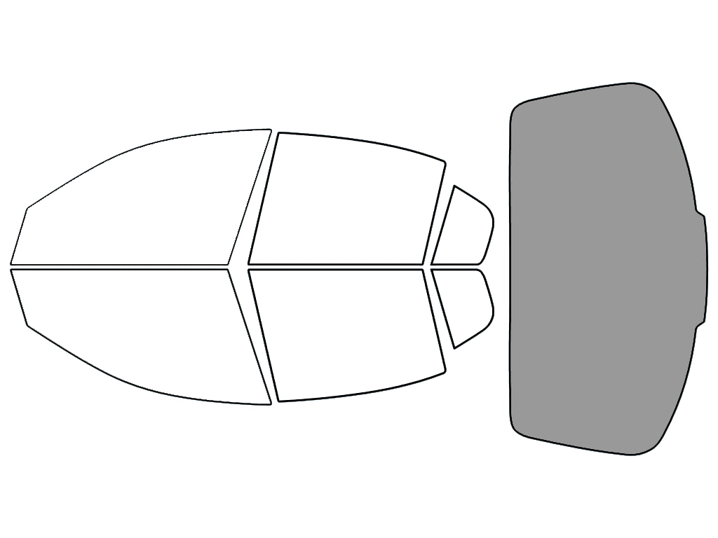Rear Windshield - 50%