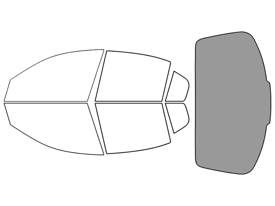 Rear Windshield - 50%