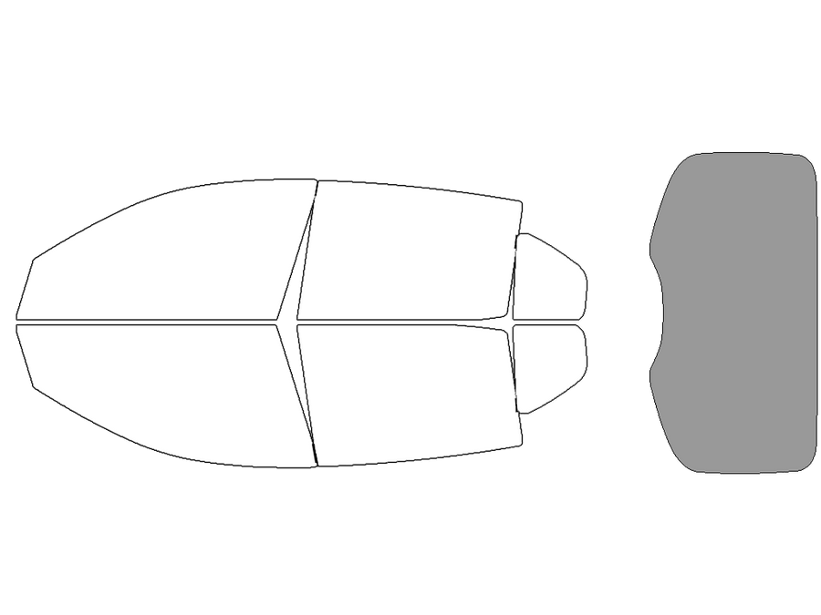 Rear Windshield - 50%
