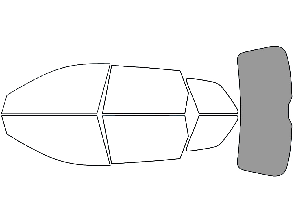 Rear Windshield - 50%