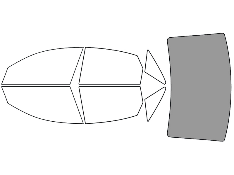 Rear Windshield - 50%