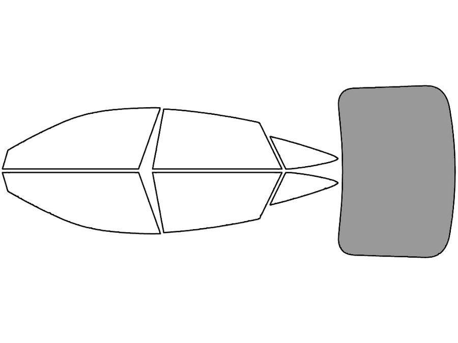 Rear Windshield - 50%