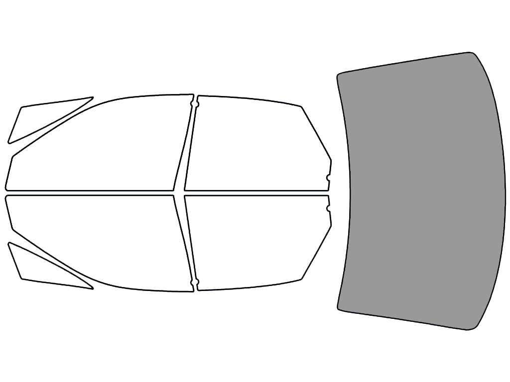 Rear Windshield - 50%