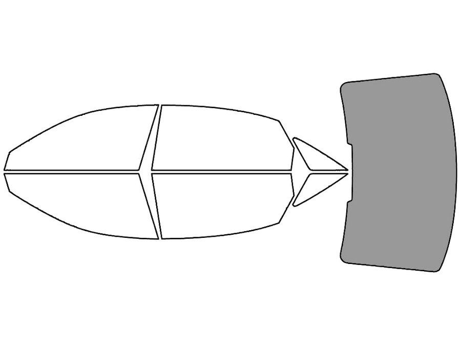 Rear Windshield - 50%
