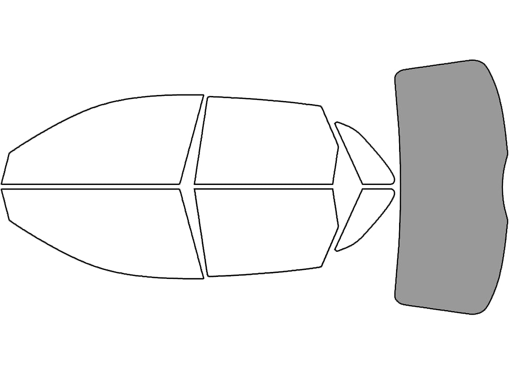 Rear Windshield - 50%