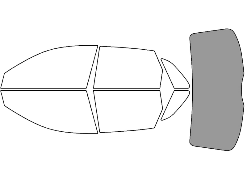 Rear Windshield - 50%