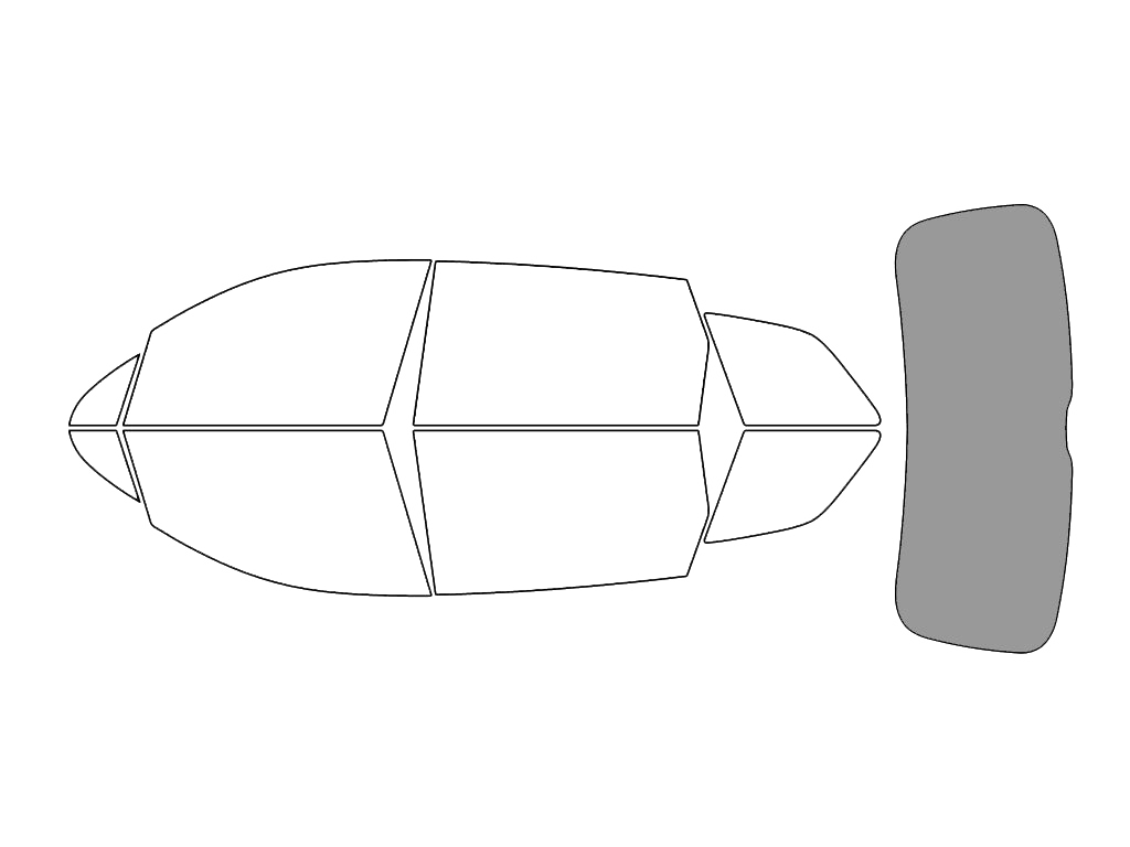 Rear Windshield - 50%