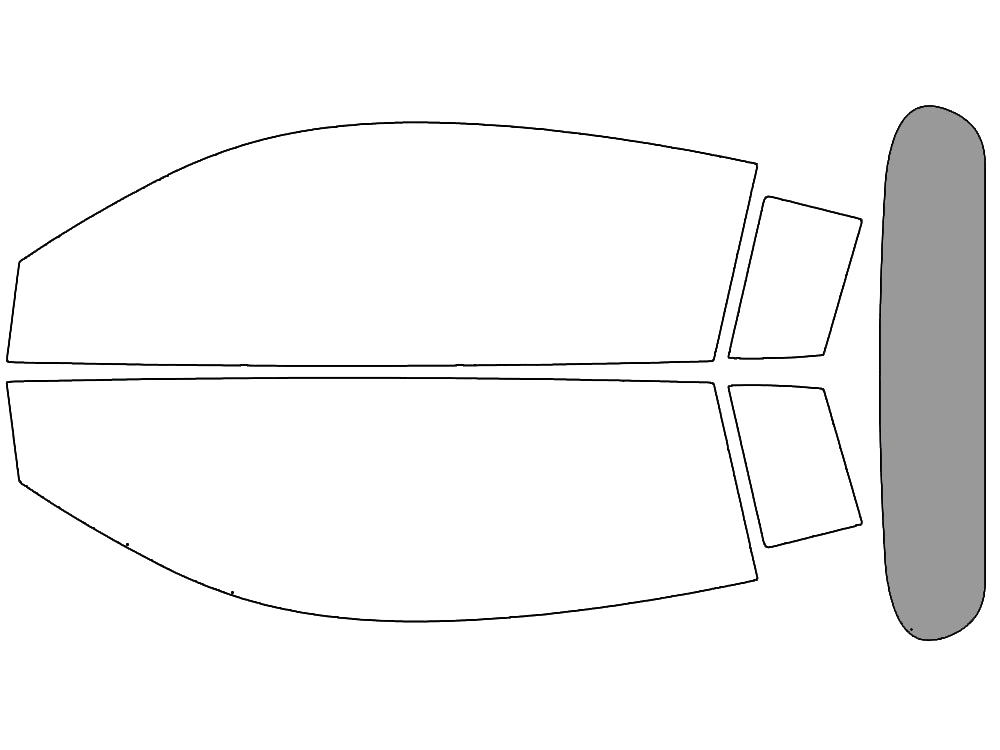 Rear Windshield - 50%