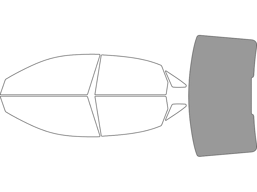 Rear Windshield - 50%