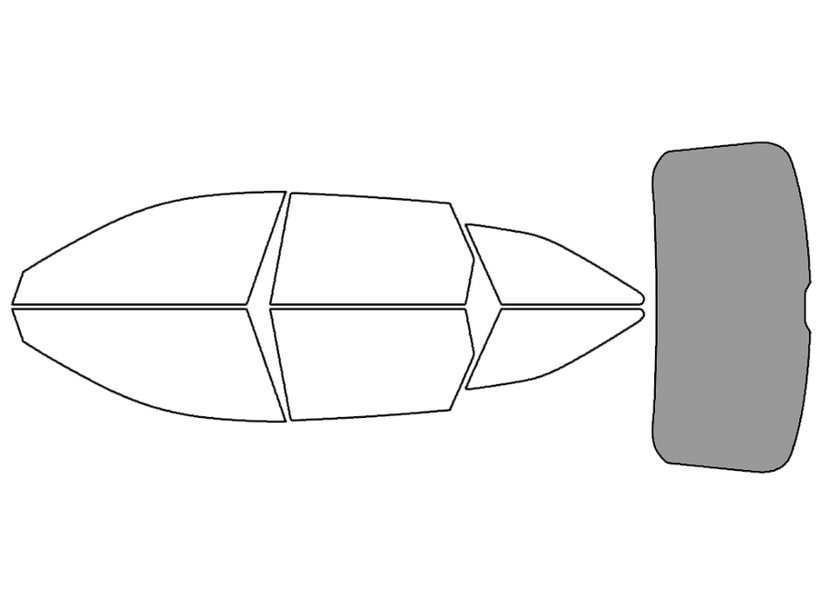Rear Windshield - 50%