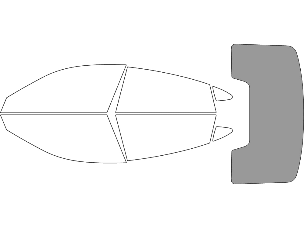 Rear Windshield - 50%