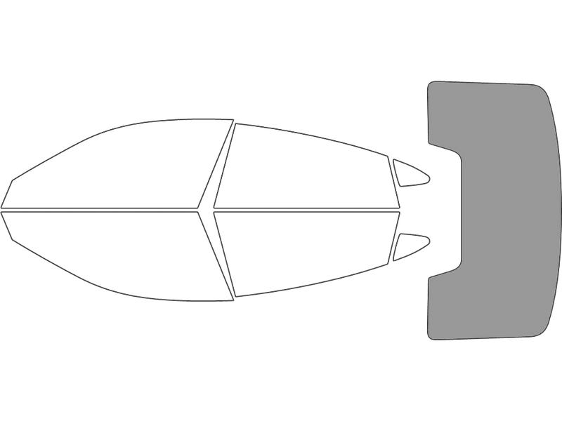 Rear Windshield - 50%
