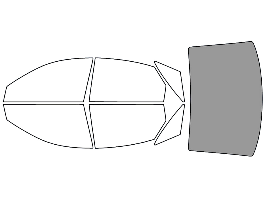 Rear Windshield - 50%