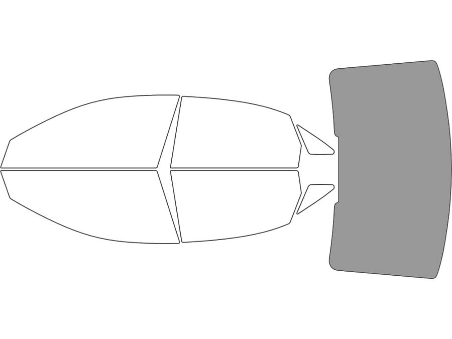 Rear Windshield - 50%