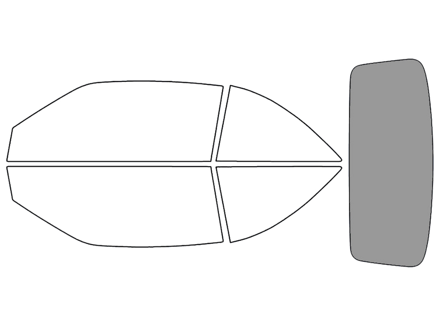 Rear Windshield - 50%
