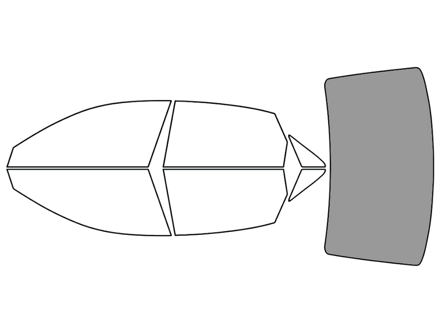 Rear Windshield - 50%