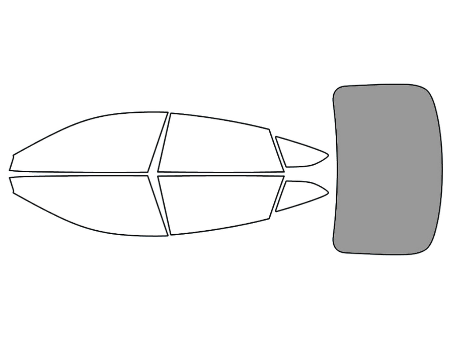 Rear Windshield - 50%