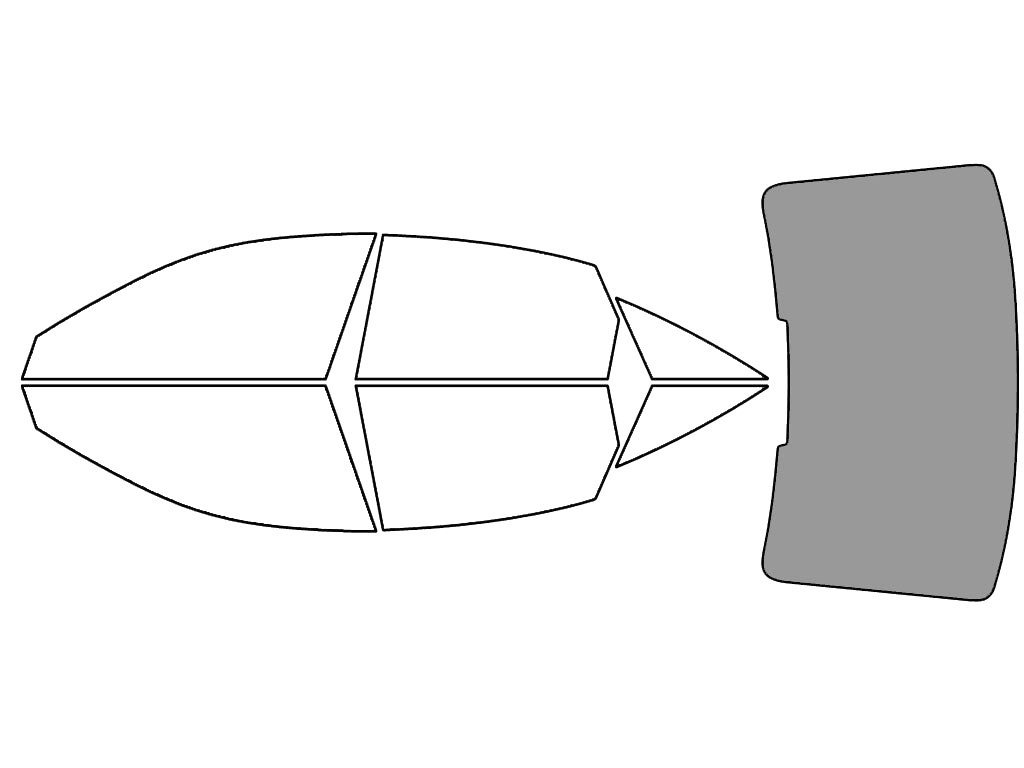 Rear Windshield - 50%