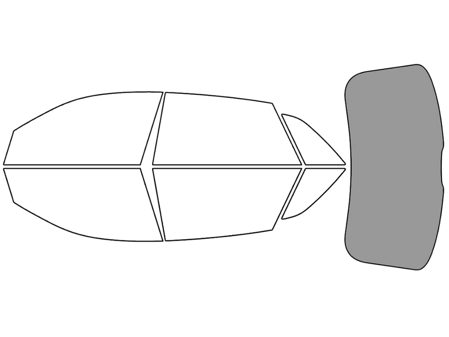 Rear Windshield - 50%