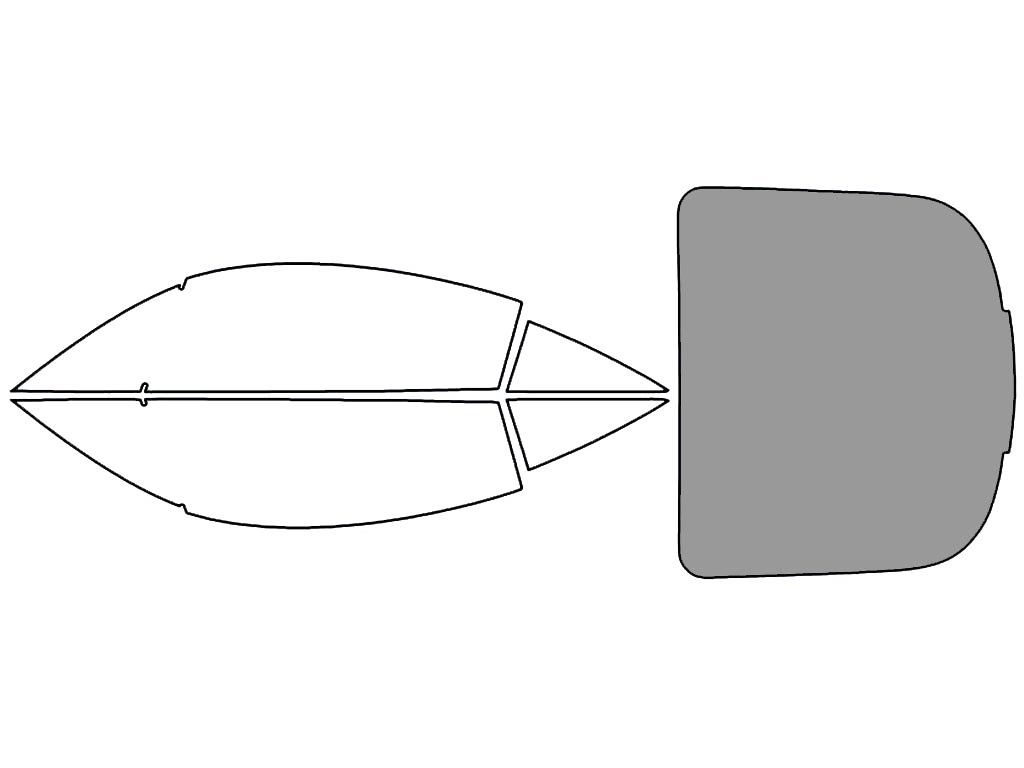 Rear Windshield - 50%