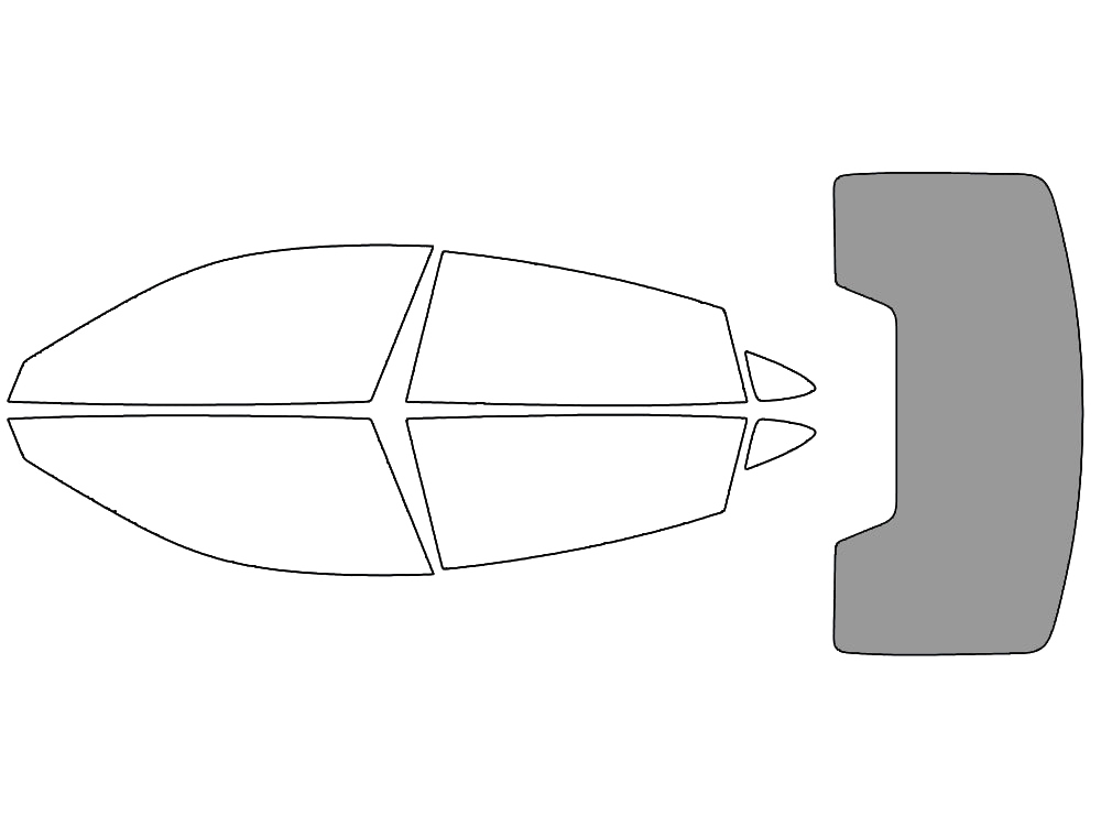 Rear Windshield - 50%