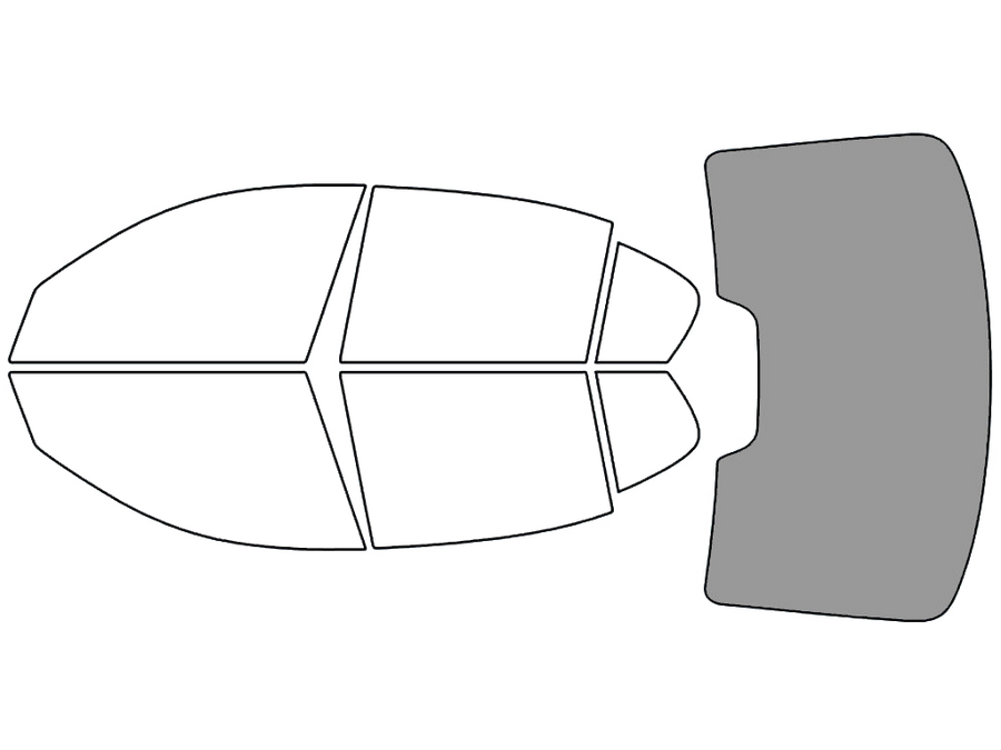 Rear Windshield - 50%