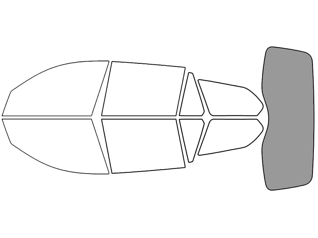 Rear Windshield - 50%