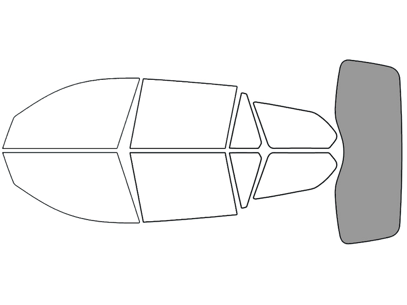 Rear Windshield - 50%
