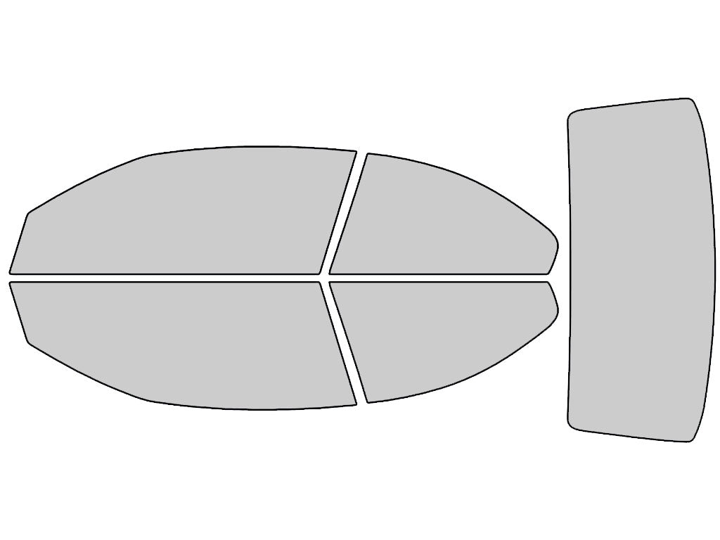 Avery Dennison BMW 3-Series 2007-2013 Convertible NR Pro Precut Window Tint Kit